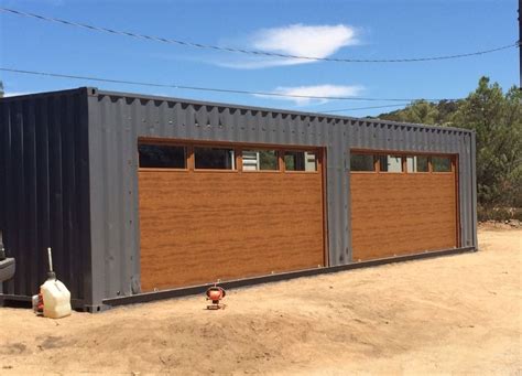 10 Shipping Container Garage… That are Beautiful and Practical