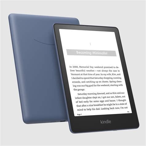 The Kindle Paperwhite now comes in two new colors