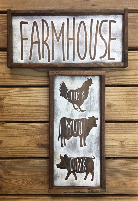 Rustic farmhouse farm sign https://www.etsy.com/listing/538987632 ...