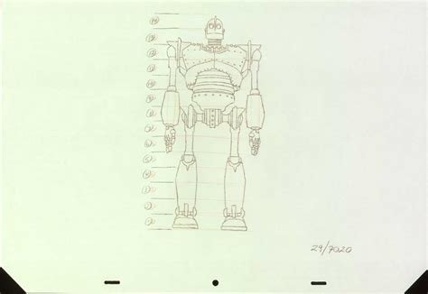 Living Lines Library: The Iron Giant - Character: The Iron Giant