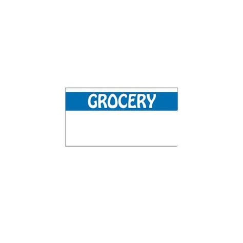 Monarch 1110 Series Grocery Label