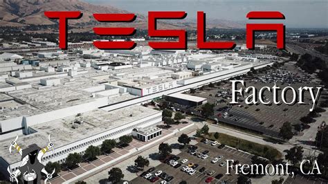 Tesla Factory Flyover - Fremont California - YouTube