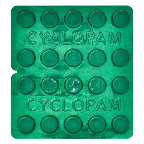 CYCLOPAM Tablet 20's - Price, Uses, Side Effects | Netmeds