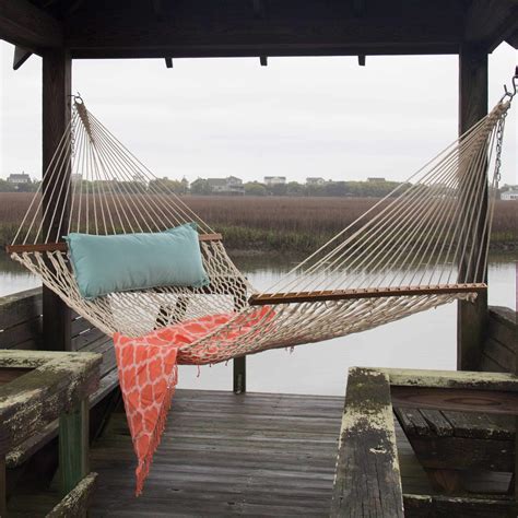 DURACORD® Large Original Rope Hammock - Oatmeal | 13DCOT | Pawleys Island Hammocks