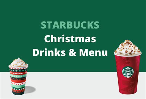 Starbucks Christmas Menu & Drinks Revealed 2024