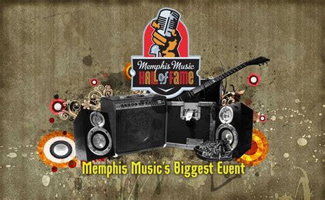 The Memphis Music Hall of Fame Induction Ceremony | October 12 @ 7:00 ...