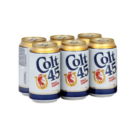 Colt 45 Malt Liquor, 6 cans / 12 fl oz - Harris Teeter