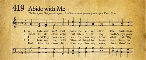 Hymn Story: Abide With Me | ReasonableTheology.org