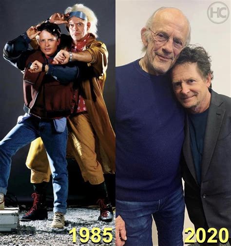 Christopher Lloyd and Michael J. Fox Reunited After 35 Years Of ‘Back ...