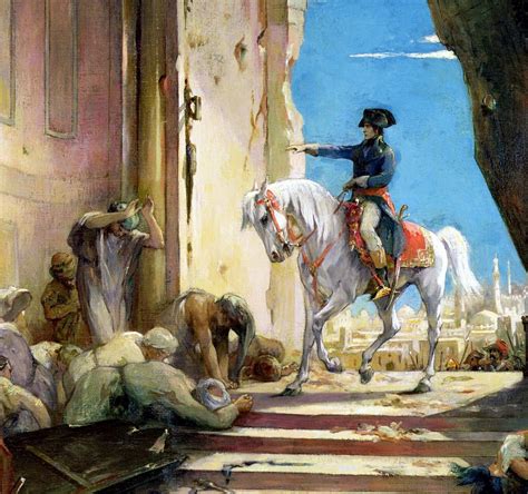 Napoleon Bonaparte entering the Great Mosque by Henri Leopold Levy. | Napoleon, Napoléon ...