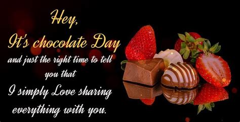 50 Happy Chocolate Day Quotes and Wallpapers For Whatsapp And Facebook - Events Yard