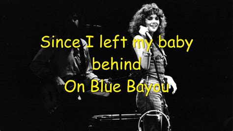 Linda Ronstadt - Blue Bayou - Lyrics Chords - Chordify