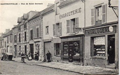 Sartrouville - 78 sartrouville , rue de saint germain, charcuterie, horlogerie - Carte postale ...