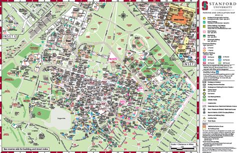 Stanford University Campus Map