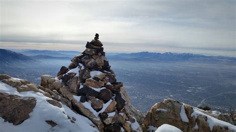 Summit last week at Mount Olympus near Salt Lake City, Utah : hiking