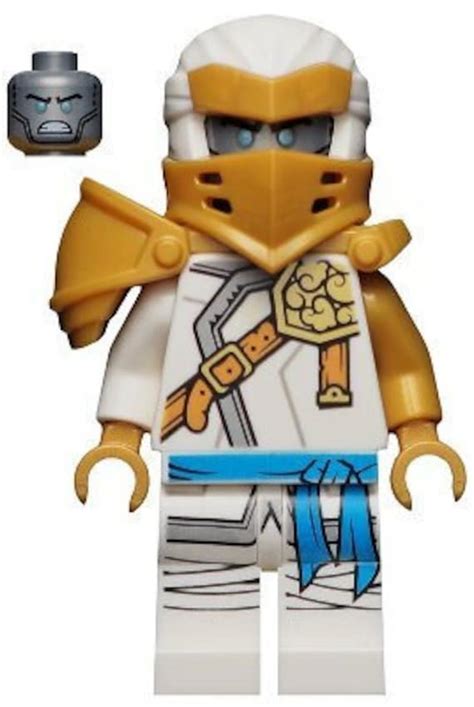 Lego MINIFIGURE Ninjago Zane Hero | Etsy