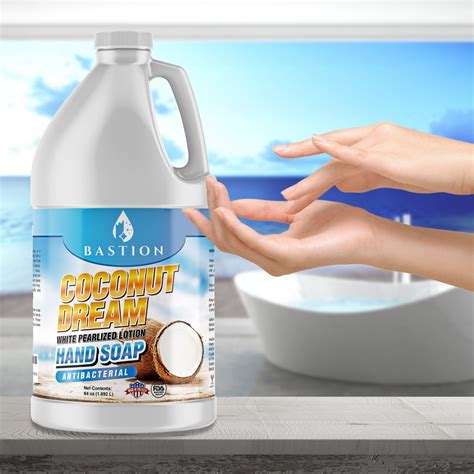 Coconut Dream Antibacterial Hand Soap - Moisturizing Pearlized Liquid ...