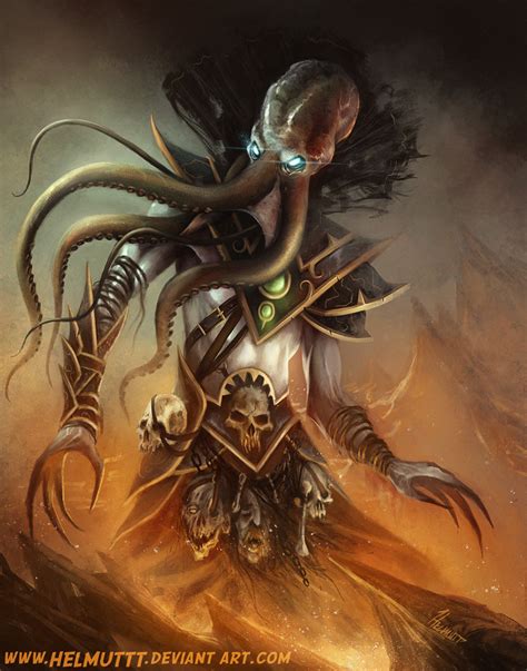 Castle of fantasies: Monster - Illithid (Mind Flayer) brain eater creature from Dungeons ...