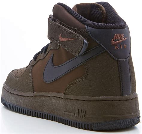 Nike Air Force 1 Mid legion brown trainers 315123 202 | eBay