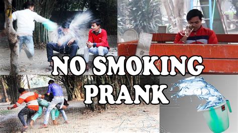 No Smoking Prank | stop smoking| ( nicotine ) | Pranks In India | Aawara Boys - YouTube