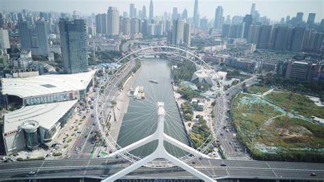 The Tianjin Eye in Tianjin, China - backiee