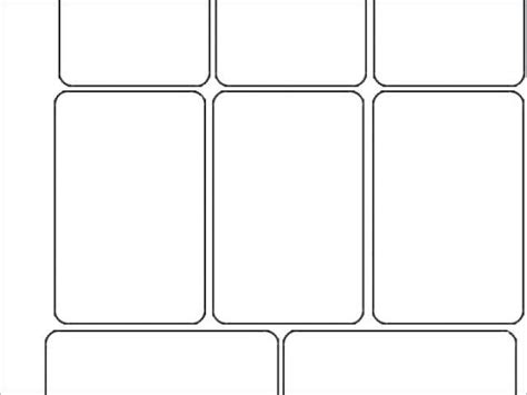 Blank Playing Card Template (6) - TEMPLATES EXAMPLE | TEMPLATES EXAMPLE | Blank playing cards ...