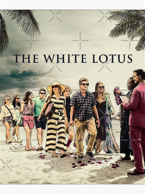 "white Lotus HBO" Poster for Sale by Reemooz | Redbubble