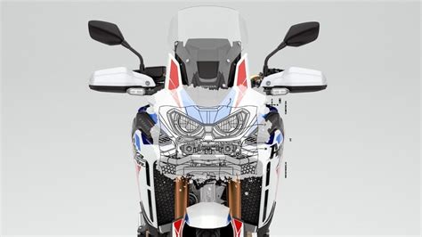 CONFIRMED!!! 2024 NEW HONDA CRF 1100L AFRICA TWIN WITH INTEGRATED CAMERA & RADAR - YouTube