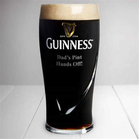 Engraved Personalised Guinness Pint Glass | 1021-014-01 | gifts .ie