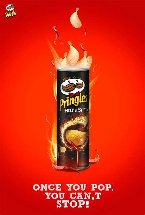 Pringles - Print ad on Behance | Ads creative, Print ads, Pringles