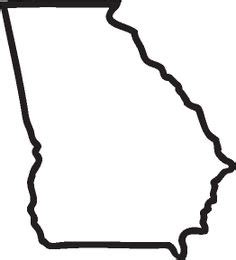 State Of Georgia Silhouette at GetDrawings | Free download