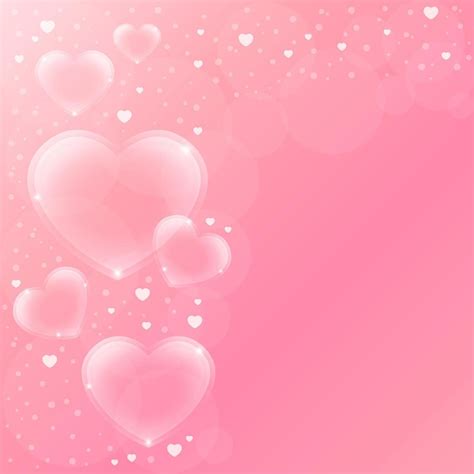 Elegant Soft Pink Heart Background 1593207 Vector Art at Vecteezy