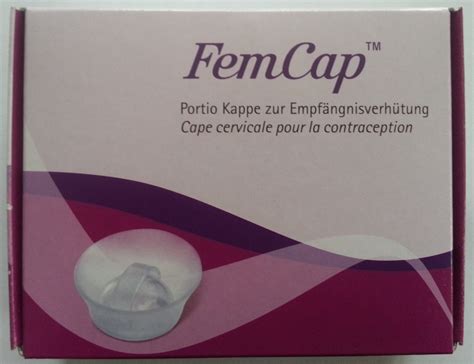 New FemCap Contraception Diaphragm 30mm Hormone & Latex Free Birth Control - Condoms ...