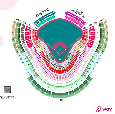 Map Dodger Stadium Seating Chart - Infoupdate.org