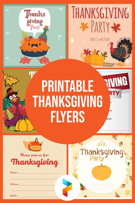 Thanksgiving Flyer Template Free Download - Detrester.com