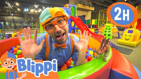 Blippi Playground visits - Youtube Kids