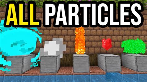 EVERY Working Particle Command! | Minecraft Bedrock / MCPE! - YouTube