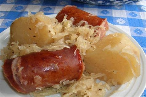 Polish sausage , Sauerkraut and potatoes ( CROCKPOT ) – Best Cooking ...