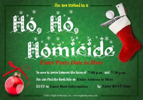 Pin on HO HO Homicide