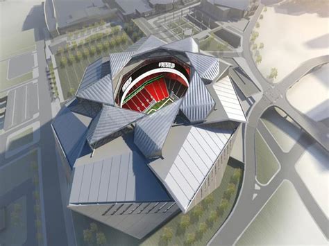 New renderings of Atlanta Falcons stadium