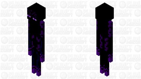 purple ender man Minecraft Mob Skin