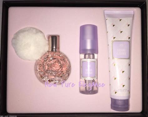 NEW! ARI by Ariana Grande GIFT SET Perfume Spray + Body Lotion + Hair ...