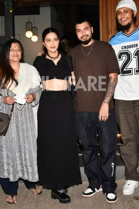 Shruti Haasan was spotted in a stunning evening look with her boyfriend ...