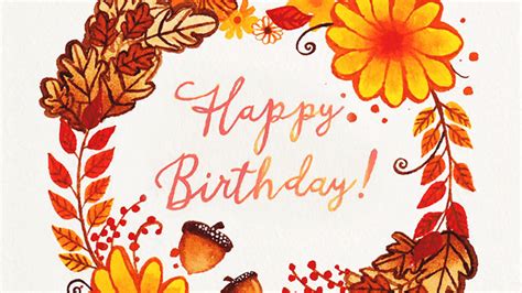 autumn birthday clipart 10 free Cliparts | Download images on ...