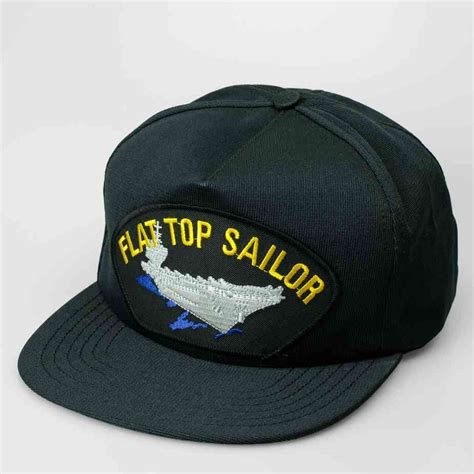 Flat Top Sailor Hat | US Navy Hats | Navy Flat Top Sailor Carrier Hat