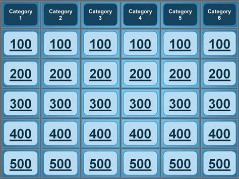 Jeopardy Powerpoint Template – Great Group Games | Jeopardy powerpoint ...