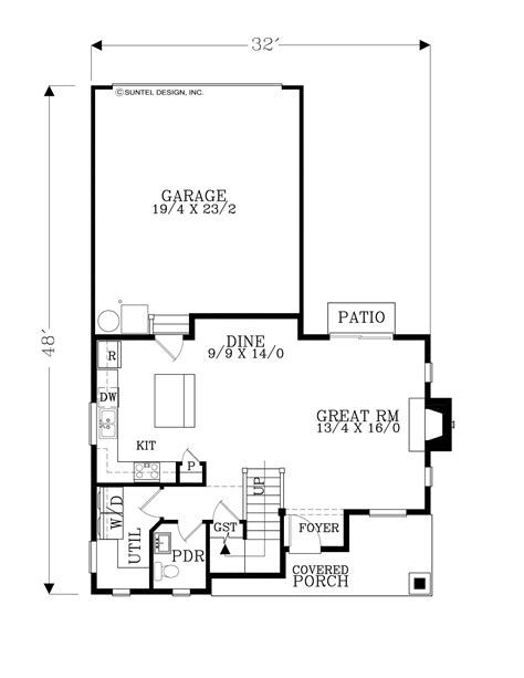 Bristol House Plan | Pre-designed House Plans | SunTel House Plans