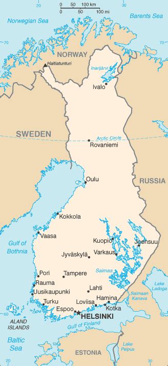 Lake Saimaa Finland Map - ToursMaps.com