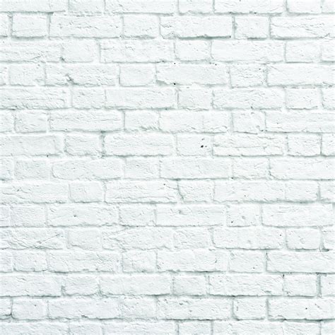 White Bricks Photo Background - PepperLu | White brick wallpaper, White ...