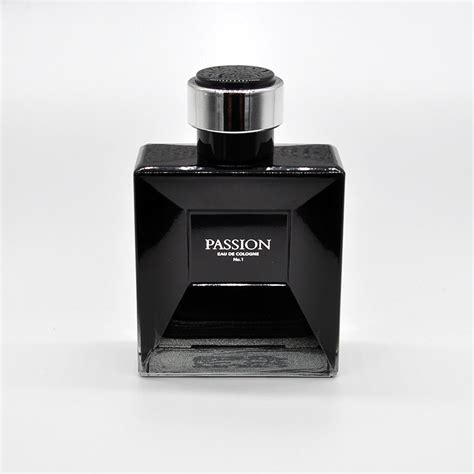 Unique design Black Square glass 100ml perfume spray bottle with cover, High Quality 100ml ...